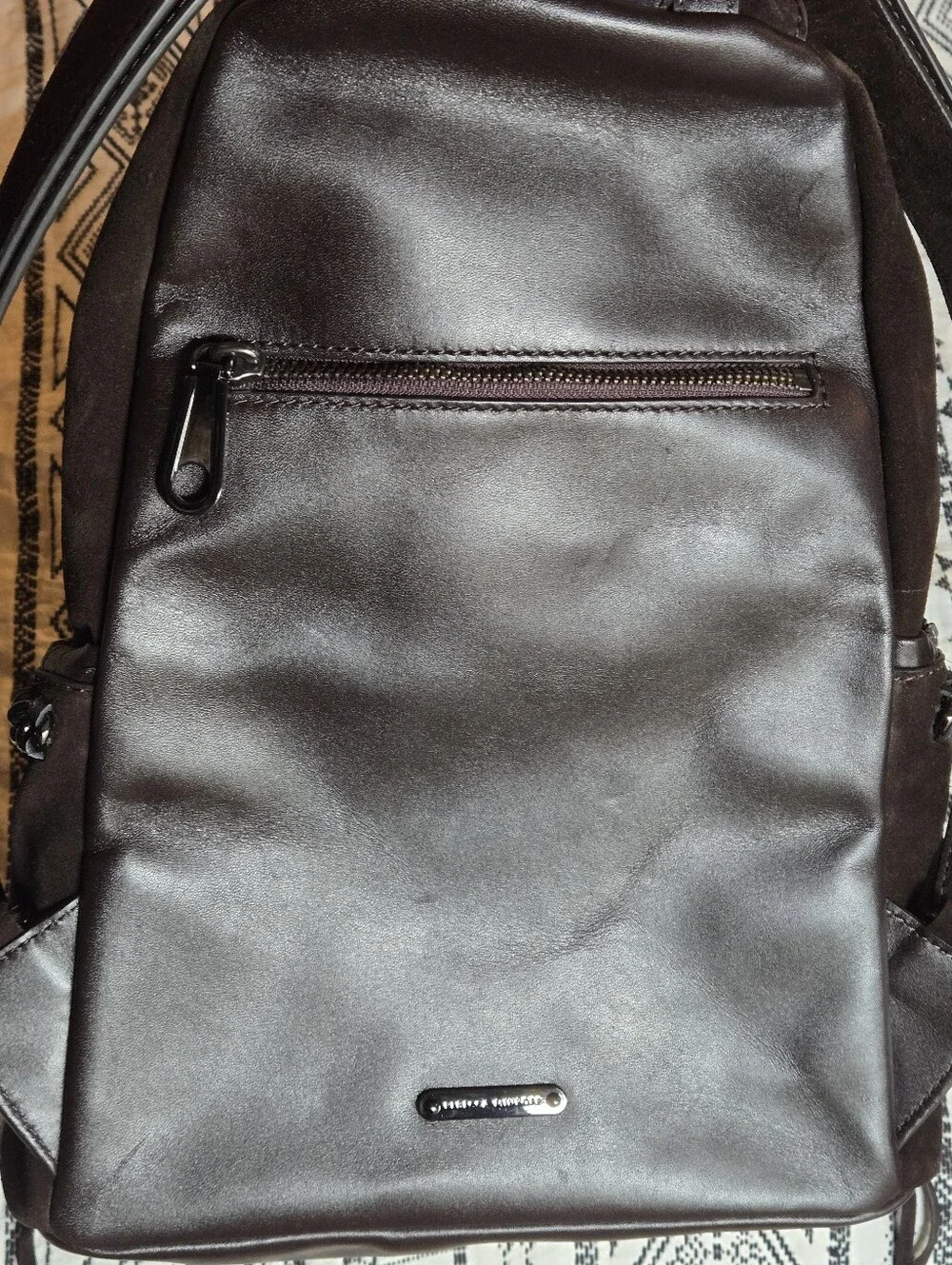 Rebecca Minkoff Brown Suede Backpack